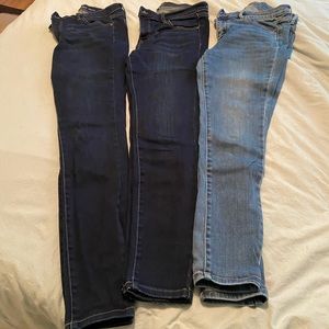 3 pairs of jeggings